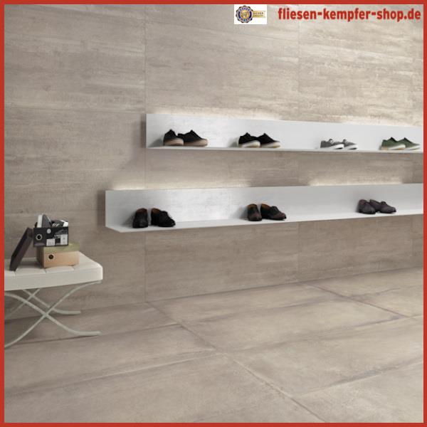 Fliese Plan hellgrau 30 x 60 cm