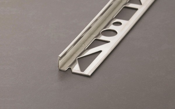 Profloor Winkel Edelstahl glänzend 22,5 mm, 2,5 m