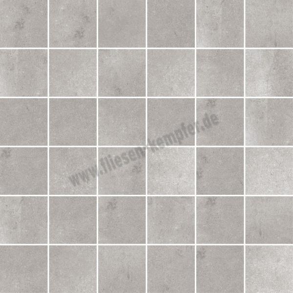 Mosaik Global grau 5x5 / 30 x 30 cm