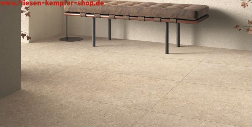 Fliese Limes creme 100x100 cm, Bodenfliese / Wandfliese
