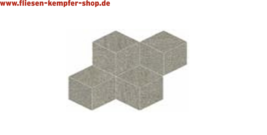 Mosaik Baltina Rombe grau 30x35 cm, Bodenfliese / Wandfliese