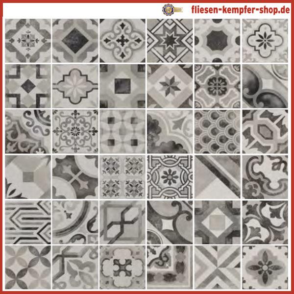 Fliese Retro Zement 20 x 20 cm, frejus-335 Fliese Retro Zement 20 x 20 cm, frejus-335