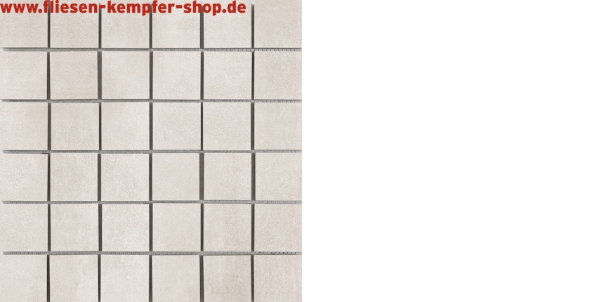 Mosaik Baalt beigegrau matt 5x5 / 30x30 cm