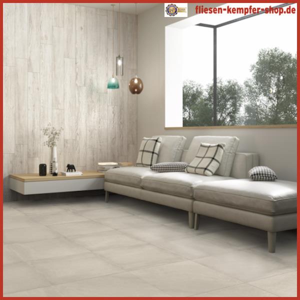Fliese Plan kalk 60 x 120 cm