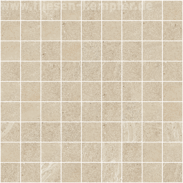 Mosaik Drahir beige natur 3.0x3.0 / 30x30 cm Netz