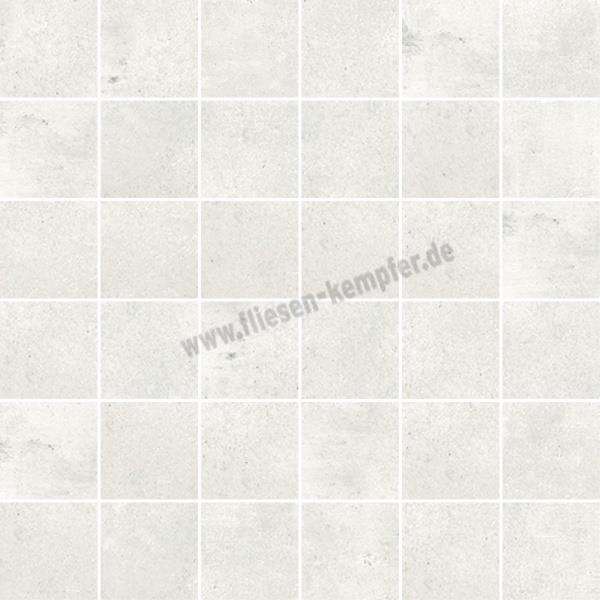 Mosaik Global altweiß 5x5 / 30x30 cm