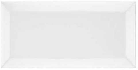 Wandfliese Metro weiß glänzend 10 x 20 cm