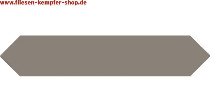 Wandfliese Time taupe Picket 6,5x33,2 cm, Retro / Vintage