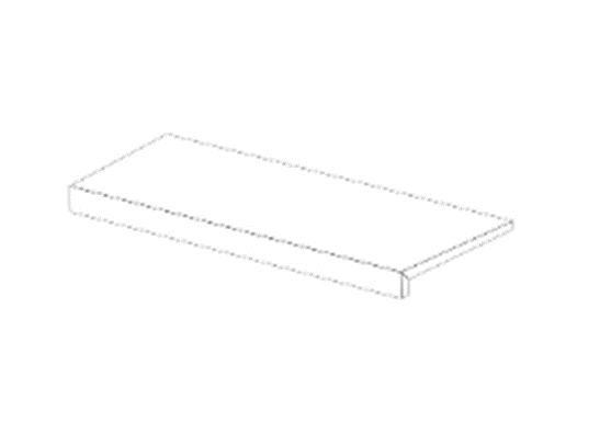 Treppenfliese Walk smoke 32 x 120 cm