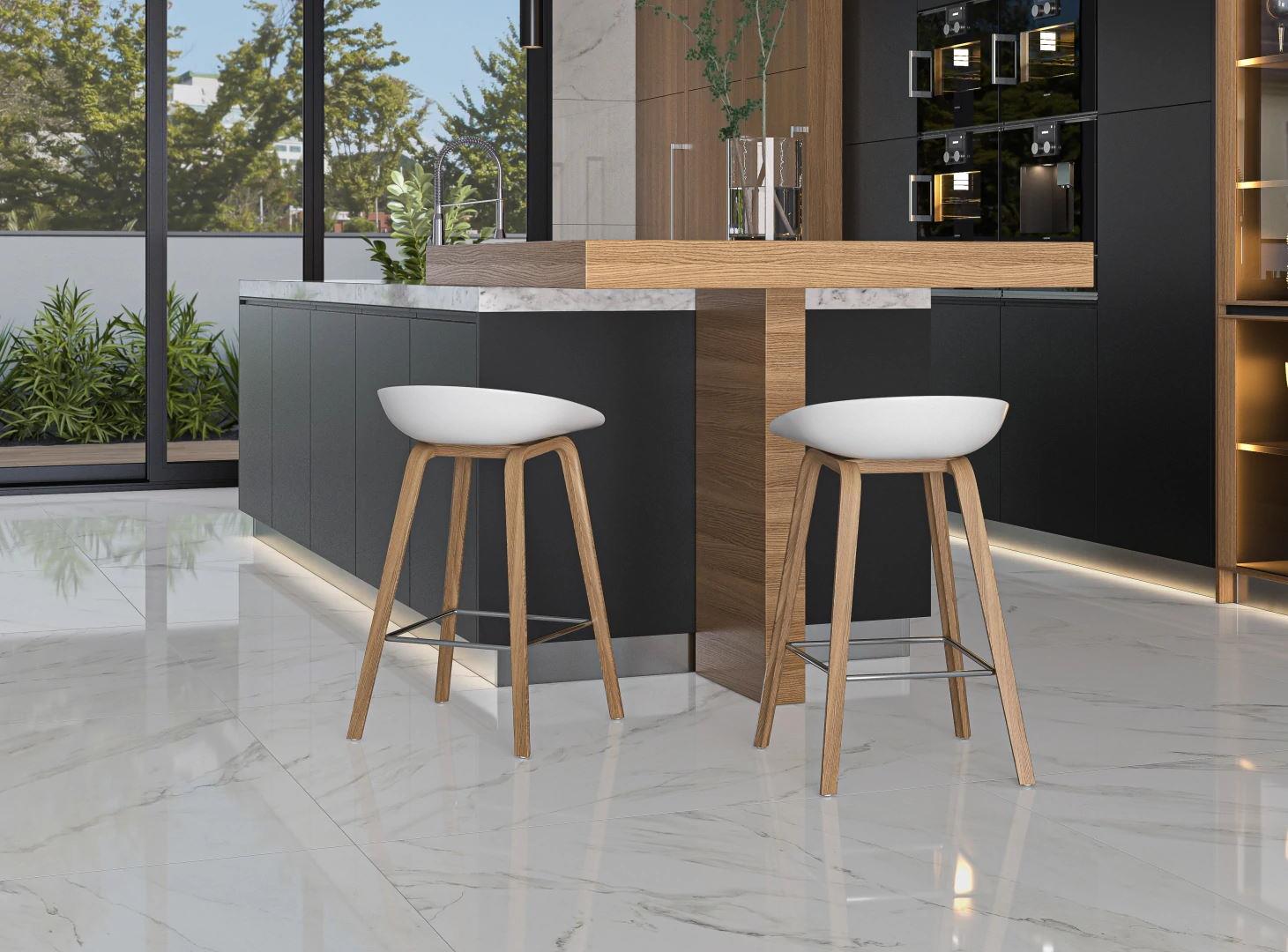 Fliese Star Snow poliert 60 x 120 cm