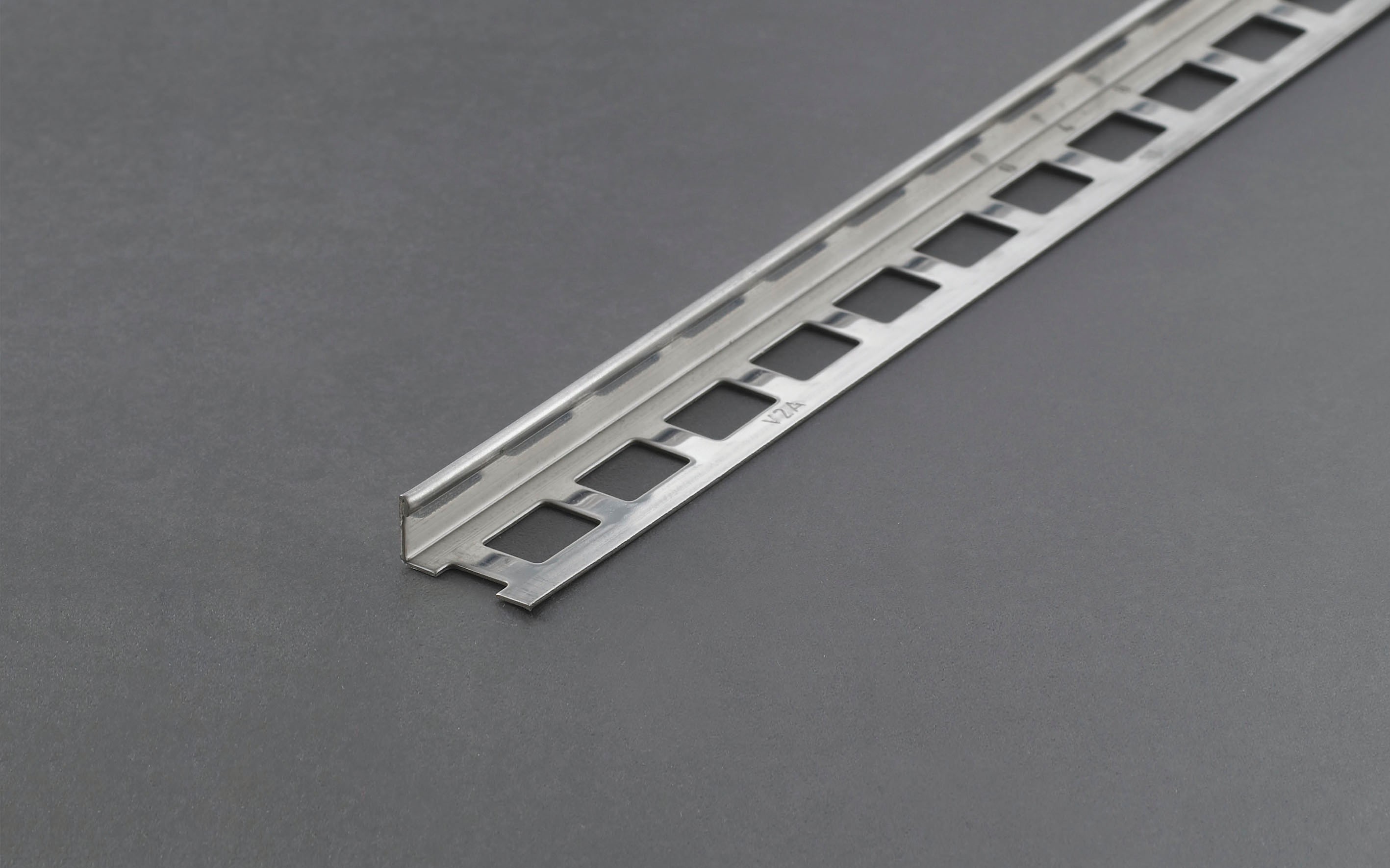 Profil Profloor Winkel Edelstahl glänzend 10 mm, 2,5 m