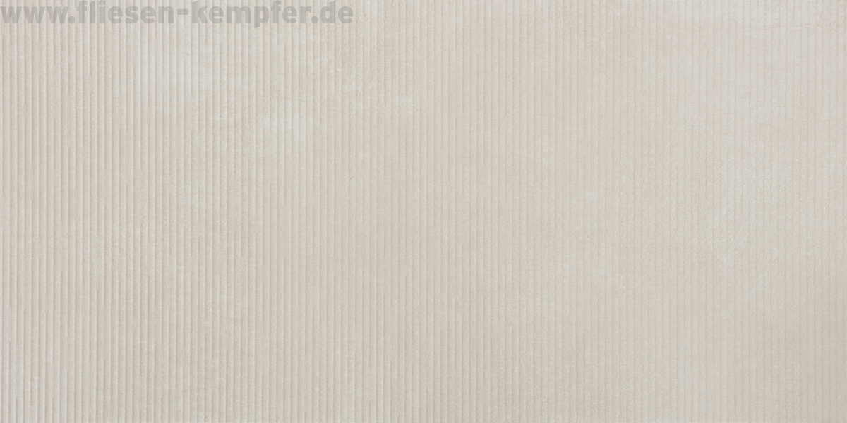 Dekor-Wandfliese Ott Line creme 30 x 60 cm