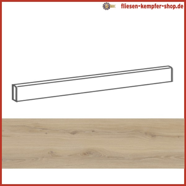 Sockel Alpha Buche 4,6 x 120 cm