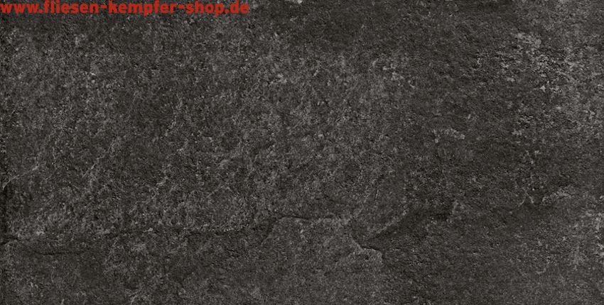 Fliese Isola schwarz gripp 60x120 cm, Bodenfliese / Wandfliese