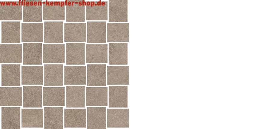 Mosaik Catania braun Welle 30x30 cm, Boden / Wand