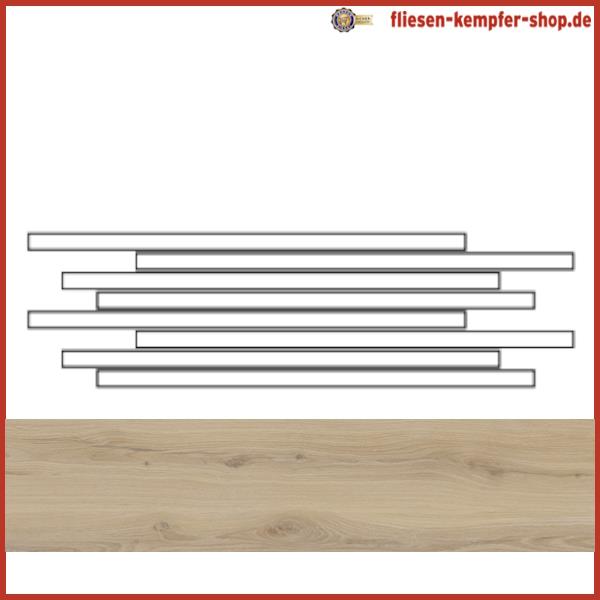 Mosaik Alpha Buche 20 x 60 cm