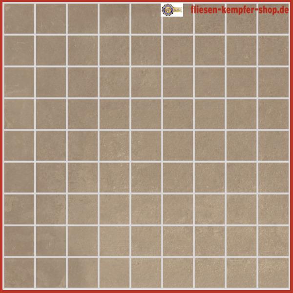 Mosaik Plan taupe 3.3x3.3 Stein / 30 x 30 Netz