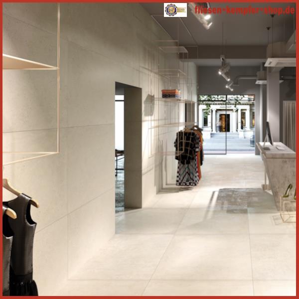 Fliese Kled kalk 100 x 100 cm