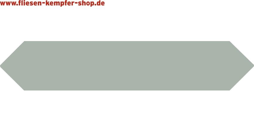 Wandfliese Time jade Picket 6,5x33,2 cm, Retro / Vintage