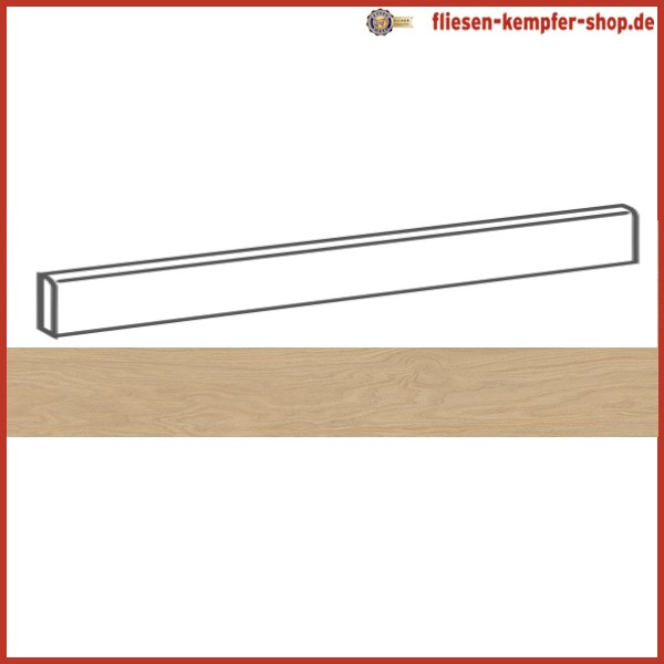 Sockel Unity Buche natur 4,6 x 120 cm