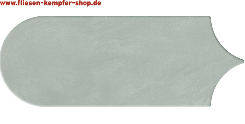 Wandfliese Albania sage matt 8x21,5 cm, Retro / Vintage