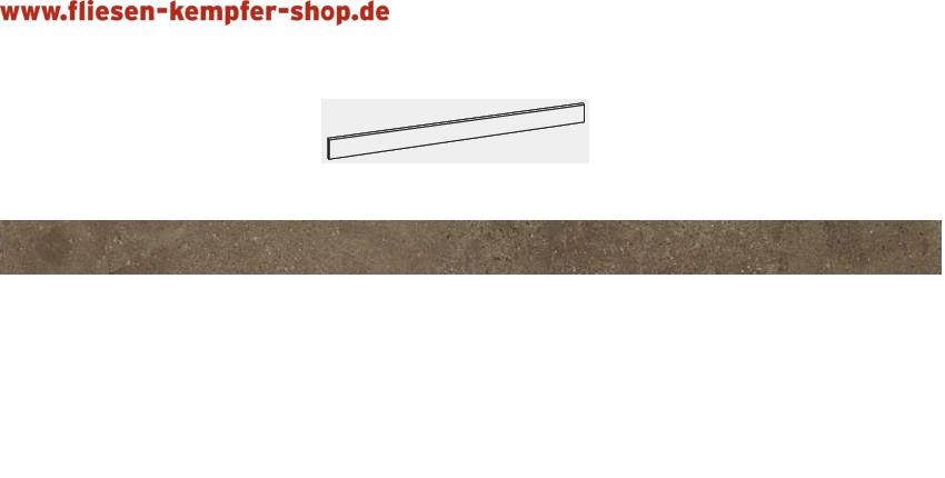 Sockel Milano flame 6,5x120 cm