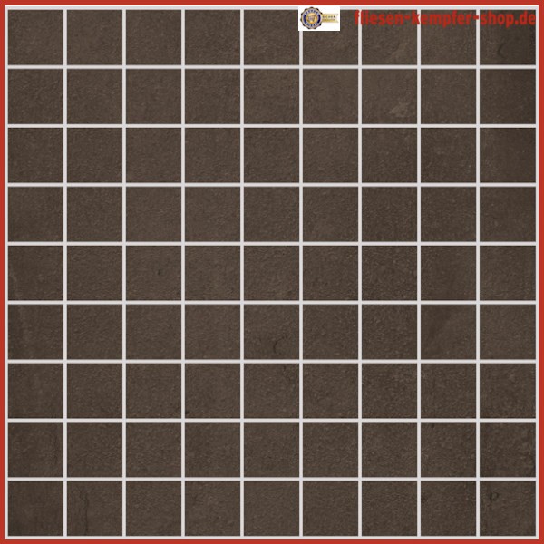 Mosaik Plan braun 3.3x3.3 Stein / 30 x 30 Netz