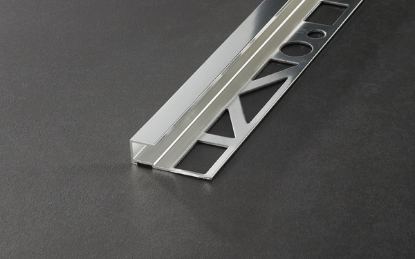 Prodecor Q  Winkel alu eloxiert silber hochglanz 10 mm, 2,5 m