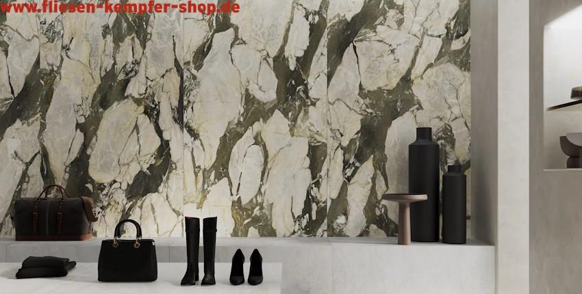 Fliese Elise Hochglanz poliert 120x280 cm, XXL